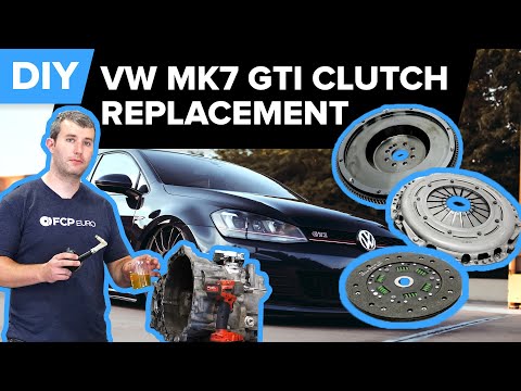 Volkswagen GTI Clutch Replacement DIY (VW Mk7 GTI & Mk7 Golf R)