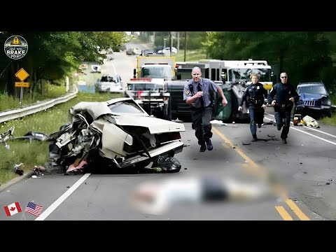 150 Terrifying 2025: Car Crashes and Idiots in Cars – High-Speed Chases Caught on Dash Cam