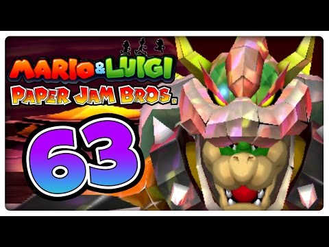 MARIO & LUIGI PAPER JAM BROS. Part 63: Bowser & Paper Bowser Finalkampf