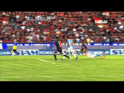 Garnier no pudo con Conde.  Colón 0 - Rafaela 0. Fecha 10. Torneo 2015. FPT