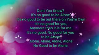 01 It&#39;s No Good To Be Alone - Brandon Heath