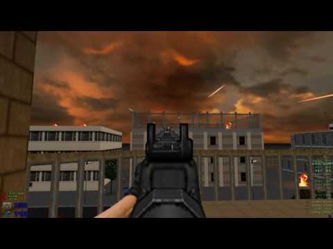 Brutal Doom v20b - Hell on Earth Starter Pack - Map18: Eye of the Storm