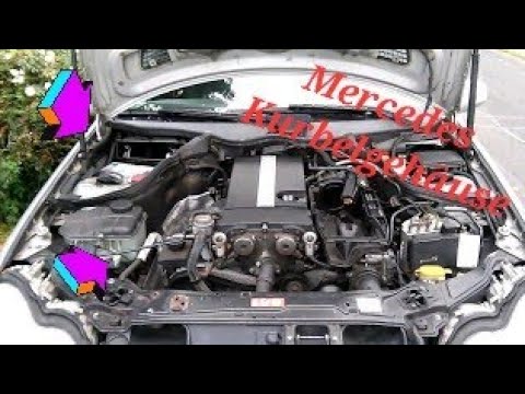 🛠️🚘 Mercedes w203 Kurbelgehäuseentlüftung Motorentlüftung Teillastenlüftung Schlauch m271 Kompressor