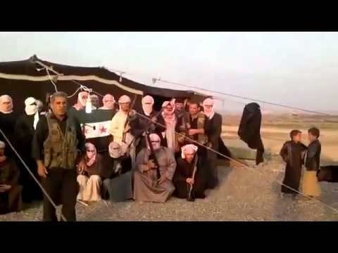 بيان تشكيل سرايا النشامى التابعة لكتيبة أبو دجانة في دير حافر في ريف حلب