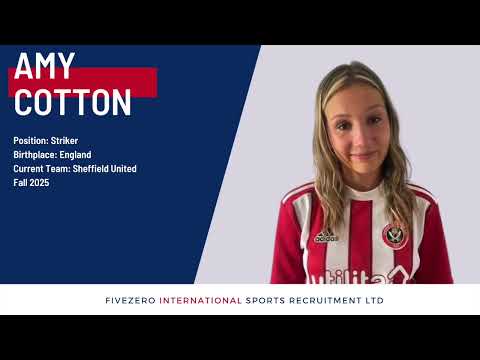 Amy Cotton (ST) - Fall 2025