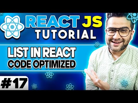 ReactJS Tutorial 17 List in React CallBacks Code Optimized Live Example