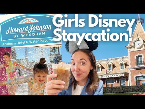HOJO Disney Staycation | Howard Johnson Anaheim Hotel & Waterpark FULL TOUR!
