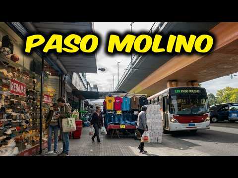 🇺🇾 PASO MOLINO HOY en Montevideo | Un barrio que NUNCA se detiene