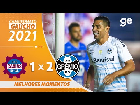 CAXIAS 1 X 2 GRÊMIO | MELHORES MOMENTOS | SEMIFINAL GAÚCHO 2021 | ge.globo