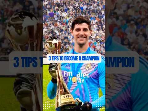 Thibaut Courtois 3 top tips for young goalkeepers #shorts