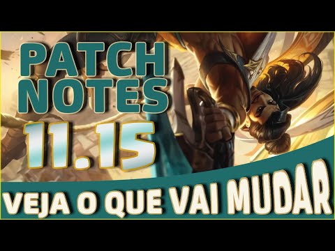 🔴 NOTAS DA ATUALIZAÇÃO 11.15  - AKSHAN NOVO CAMPEÃO E BUFF MORDEKAISER