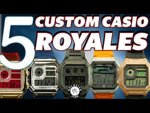 5 Ultimate Casio Royale Builds, Inlcuding Upgrades For The New WS-1600
