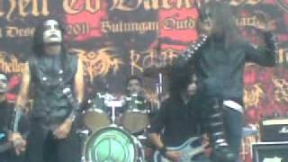 Agnostica Kabut Aura Iblish live at Jakarta Black Fest #2 Hell To Darkness