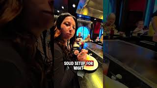 Our honest review on if the upcharge is worth it at Izumi Teppanyaki on Allure of the seas! #cruise