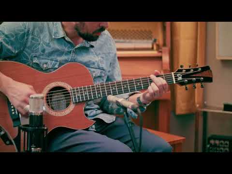 Cam Guitars Grand Concert- Tunnel Redwood- Oregon Walnut image 13