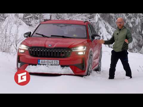 Testujem 4x4 v kráľovskej verzii RS - Škoda Kodiaq RS 2,0 TSI (265k) 4x4 - GARÁŽ.TV - Rasťo Chvála obrazok