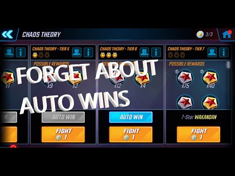 NO auto NO problem. 7* WAKANDANS for Chaos Theory. Save your resources. ALL YOU NEED TO KNOW - MSF