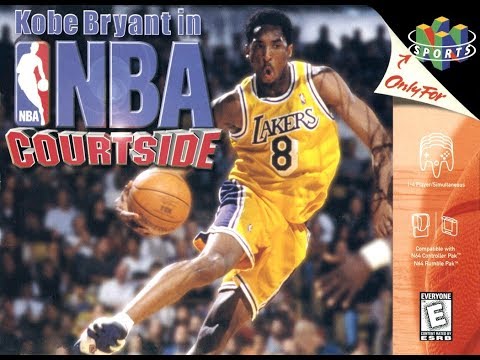 Kobe Bryant's NBA Courtside N64 Playthrough - Season Mode - Lakers vs Nets (1080p/60fps)