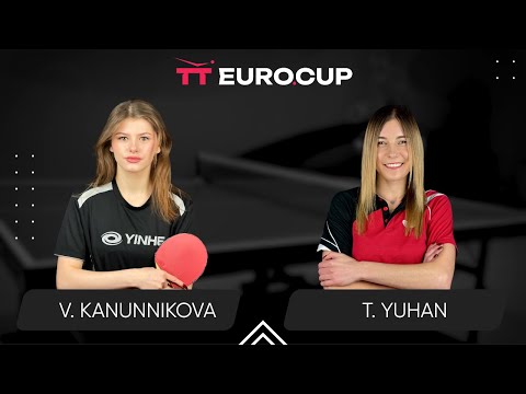 09:30 Vasylysa Kanunnikova - Tetiana Yuhan 23.07.2024 TT Euro.Cup Women Ukraine Star. TABLE 4