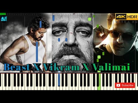 Beast X Vikram X Valimai | AJ music works