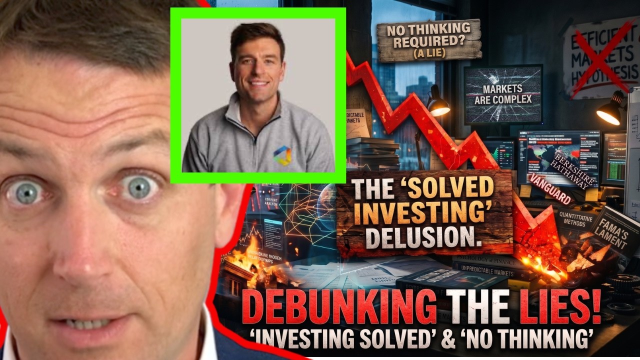 Ben Felix - Investing is Solved, No Need To Think - No Point In Trying To Beat The Market...