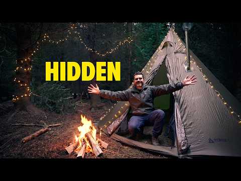 Building A Permanent Forest Campsite Part 1 CLEARING GROUND