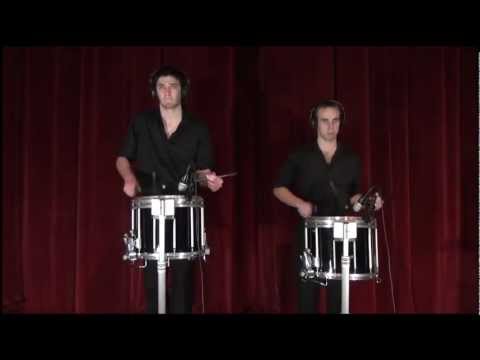 Lindsey Stirling - Elements - (Twylight Zone Drumline Cover)