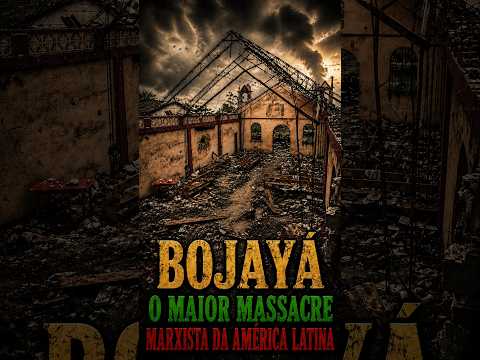 Uma bomba-cilindro das FARC caiu na igreja de Bojayá #Bojayá #Colômbia #MassacreDeBojayá
