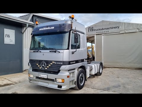 MERCEDES BENZ ACTROS 1848 4x2 tractor unit - FIŠ TRUCKS SLOVENIA