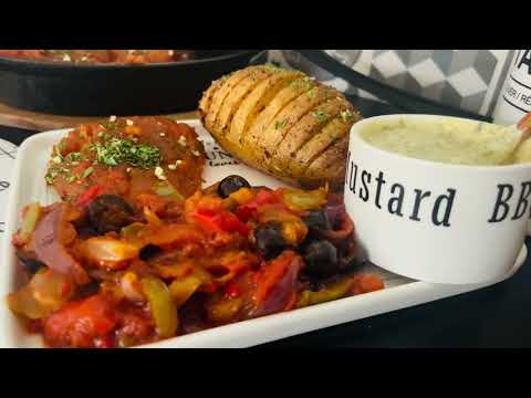 Basque-style fish with Swedish potatoes