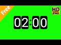 2 minutes timer ।। countdown green screen #habibur_rahman