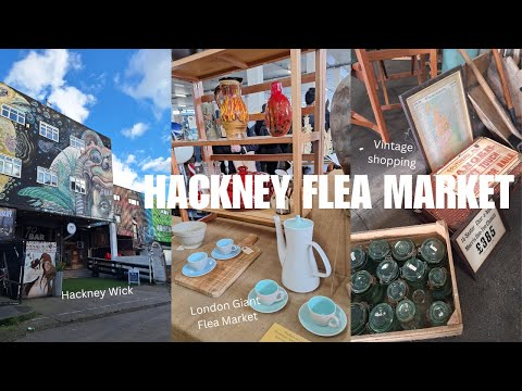THINGS TO DO IN LONDON | Exploring Hackney Wick, London: Giant Flea Market, Street Art, Bars & more