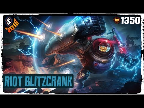 Riot Blitzcrank Skin 2018 (Legacy) - League of Legends