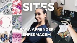 SITES que vão SALVAR sua vida na faculdade de ENFERMAGEM