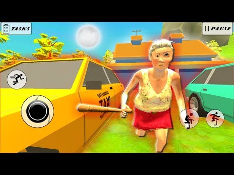 ЗЛАЯ БАБКА Гренни и ее *ПРОКЛЯТЫЙ* ДОМ - Bad Granny Neighbor
