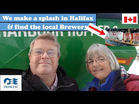 Sky Princess Cruise: We VISIT HALIFAX AND THE GARRISON BREWERY!