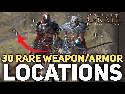 Tainted Grail - 30 Rare Items Locations (Best Weapons, Armor, Amulets)