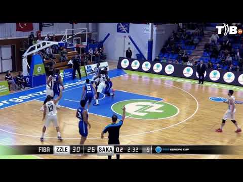 Jean Salumu (Sakarya) - Game Highlights @ Leiden (Europe Cup)