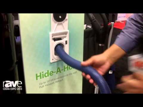 CEDIA 2015: H-P Products Showcases Its Brand New Hide-A-Hose Valve for Centralized Vacuums