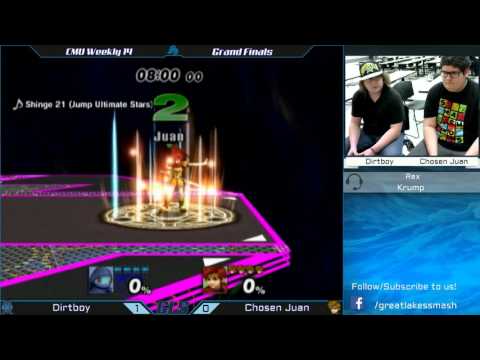 CMU Weekly 14 Grand Finals - Dirtboy (Squirtle) vs. Chosen Juan (Roy)