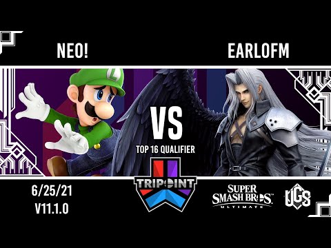 Tripoint Smash 102 - Top 16 Qualifier - NEO!(Luigi) Vs. EarlOfM(Sephiroth)