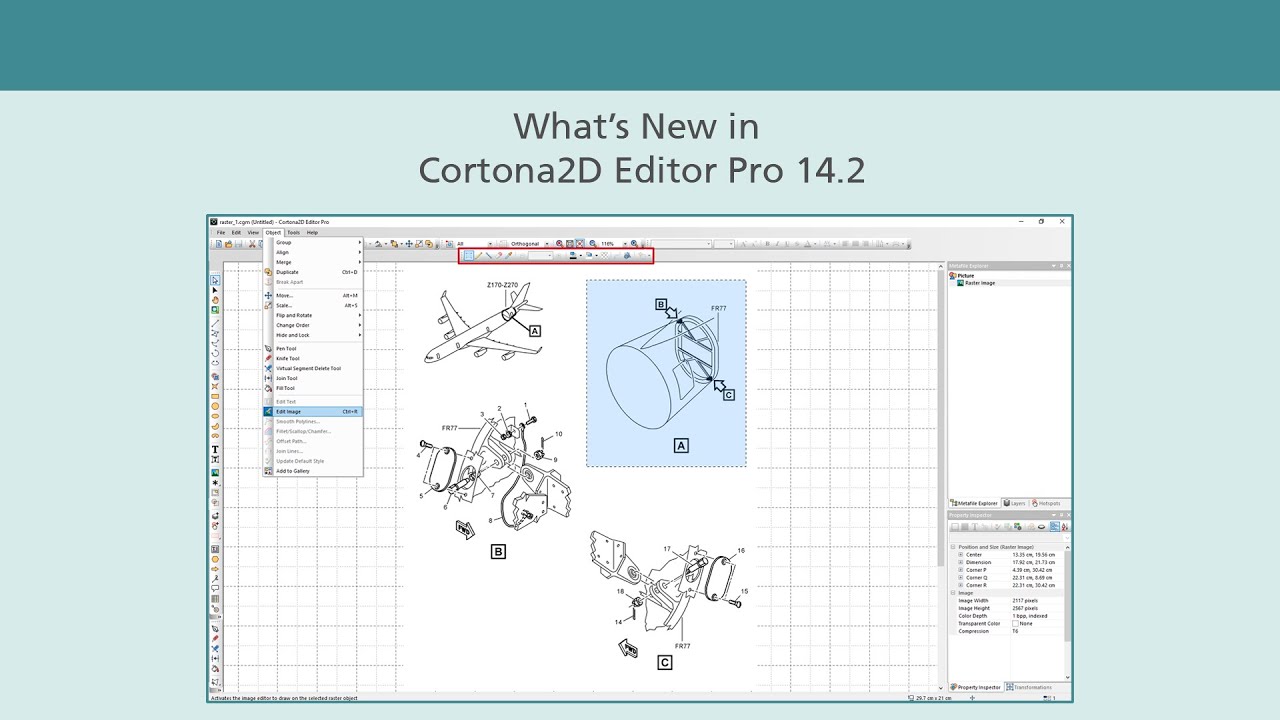 What’s new in Cortona2D Editor Pro 14.2