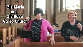 Zia Maria and Zia Rosa in Church (short)