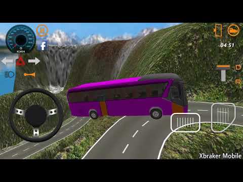 Bus Hill Climbing Simulator: New Bus Colors  | Bus Driving Offroad Road - Andropid Gameplay HD