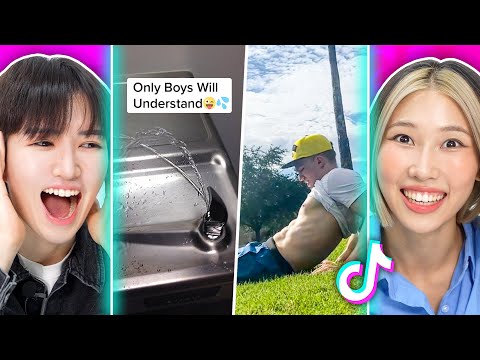 Koreans React to TikToks Only BOYS Will Understand! 🤫 | PEACH KOREA