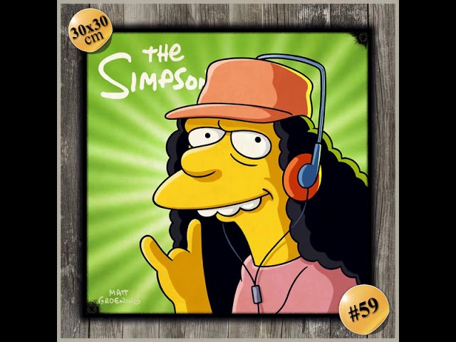Vídeo relacionado con NJZUSA Lienzo decorativo de Los Simpson para decoración de pared, para oficina, hogar, sala de estar, dormitorio, decoración de arte, sin marco, 20 x 30 cm