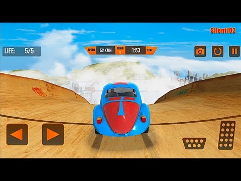 Mega Ramp Car Stunts Racing Impossible Tracks 3D - Vertical Mega Ramp - Android Gameplay