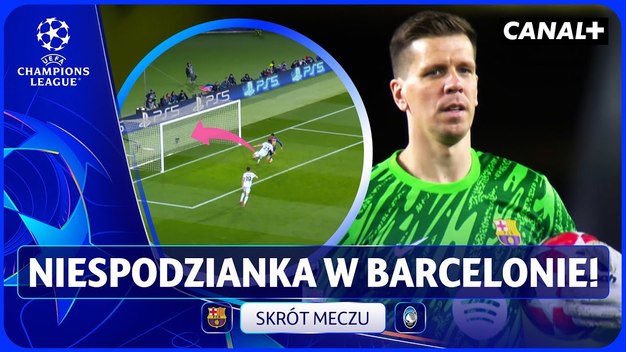 URWALI PUNKTY BARCY! SZCZĘSNY RATOWAŁ! BARCELONA - ATALANTA, SKRÓT MECZU