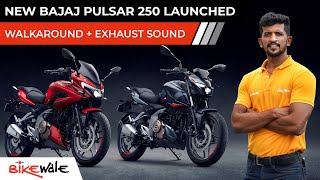 Bajaj Pulsar 250 First Impressions | Pulsar F250 & N250 Walkaround, Price & Exhaust Sound | BikeWale