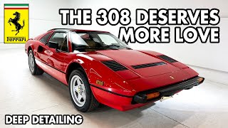 Ultimate Ferrari 308 Detailing: From Dry Ice Cleaning to Ceramic Coating